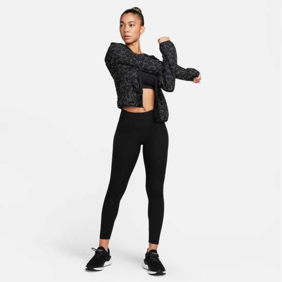 Nike Dri-FIT Women's Jacket Black/Silver Дамски грейки