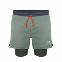 Karrimor Мъжки Шорти Running Club Trail 2-In-1 Shorts Mens Хаки Мъжки дрехи за бягане