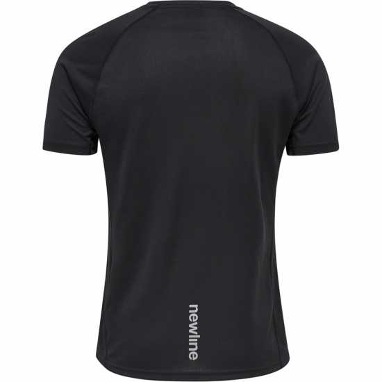 Мъжки дрехи за бягане Тениска Newline Core Running T Shirt Senior Черно Тениска Newline Core Running T Shirt Senior Черно Мъжки дрехи за бягане