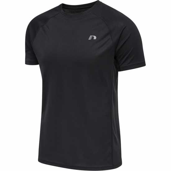 Мъжки дрехи за бягане Тениска Newline Core Running T Shirt Senior Черно Тениска Newline Core Running T Shirt Senior Черно Мъжки дрехи за бягане