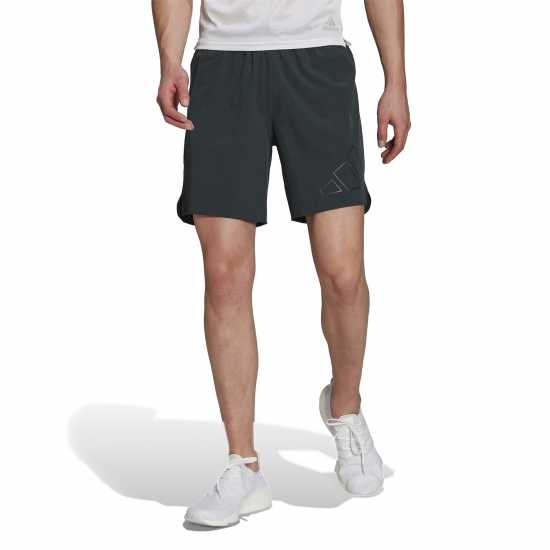 Adidas Мъжки Шорти За Бягане Icon 5In Mens Running Shorts  Мъжко облекло за едри хора