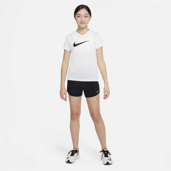 One Big Kids' (girls') Dri-fit High-waisted Woven Training Shorts  Детски къси панталони