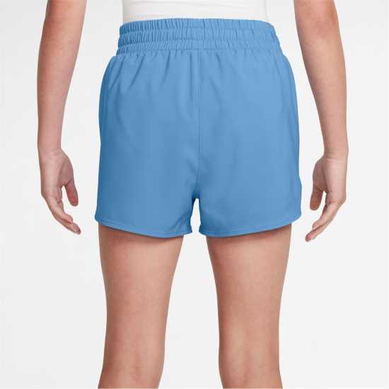Nike One Big Kids' (Girls') Dri-FIT High-Waisted Woven Training Shorts  Детски къси панталони