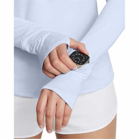 Under Armour Qualifier Run Half Zip Синьо Дамски якета и палта