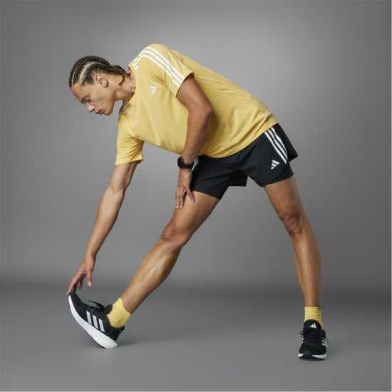 Adidas Otr E 3S 2In1 S Running Short Mens Adidas Otr E 3S 2In1 S Running Short Mens