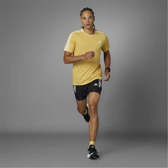 Adidas Otr E 3S 2In1 S Running Short Mens Adidas Otr E 3S 2In1 S Running Short Mens