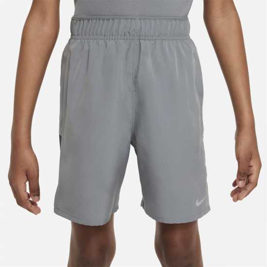 Nike Дамски Къси Шорти За Тренировка Dri-Fit Challenger Big Kids' (Boys') Training Shorts Димно сиво Дрехи за бягане