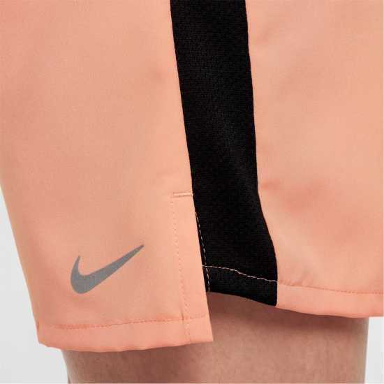 Nike Дамски Къси Шорти За Тренировка Dri-Fit Challenger Big Kids' (Boys') Training Shorts Кайсия/Черно Дрехи за бягане