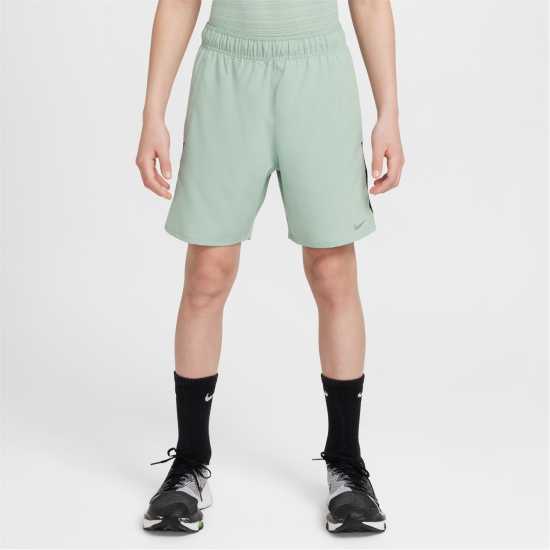 Nike Дамски Къси Шорти За Тренировка Dri-Fit Challenger Big Kids' (Boys') Training Shorts Зелено Дрехи за бягане