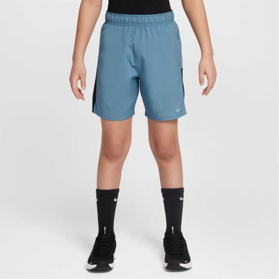 Nike Дамски Къси Шорти За Тренировка Dri-Fit Challenger Big Kids' (Boys') Training Shorts Димно синьо Детски къси панталони