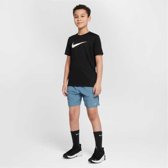 Nike Дамски Къси Шорти За Тренировка Dri-Fit Challenger Big Kids' (Boys') Training Shorts Димно синьо Детски къси панталони