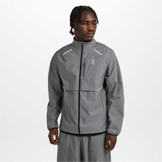 On Men's Lumos Weather-Resistant Reflective Performance Running Jacket  