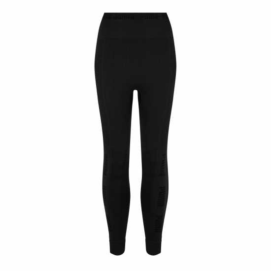 Puma Безшевен Клин Evoknit Seamless Leggings Womens Черно Дамски клинове за фитнес