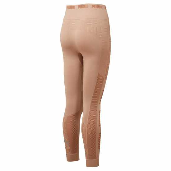 Дамски клинове за фитнес Puma Безшевен Клин Evoknit Seamless Leggings Womens Чантерел Puma Безшевен Клин Evoknit Seamless Leggings Womens Чантерел Дамски клинове за фитнес