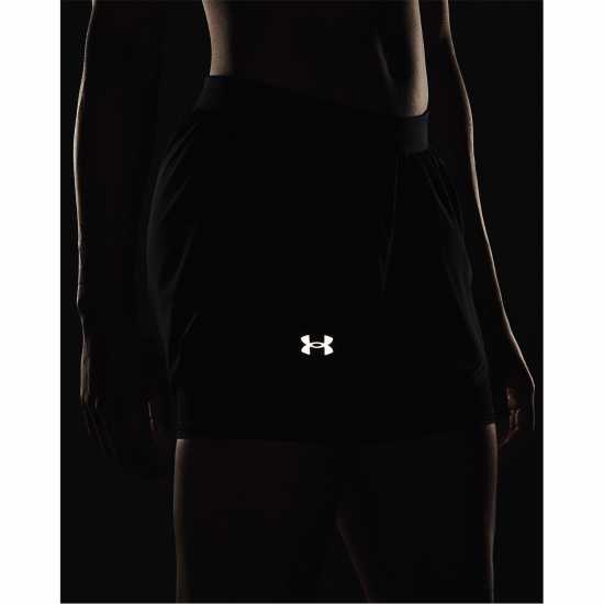 Under Armour Fly-By Elite 2-In-1 Shorts Black/Reflect - Дамски клинове за фитнес