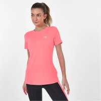 Karrimor Дамска Блуза Къси Ръкави Short Sleeve T Shirt Ladies Розово Атлетика