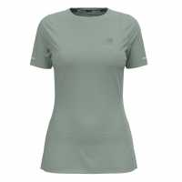 Дамска Тениска Karrimor Short Sleeve Polyester T Shirt Ladies Iceberg Green Атлетика