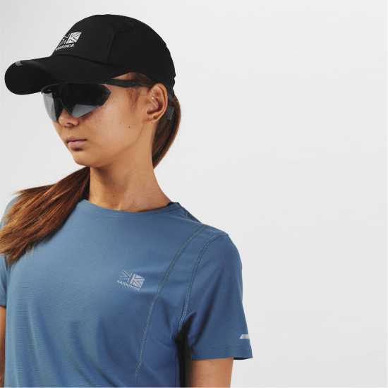 Karrimor Дамска Блуза Къси Ръкави Short Sleeve T Shirt Ladies Бурно синьо Атлетика