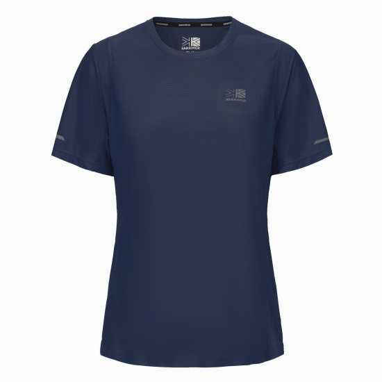Karrimor Дамска Блуза Къси Ръкави Short Sleeve T Shirt Ladies Морска синьо 