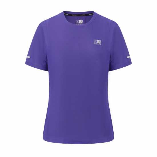 Karrimor Дамска Блуза Къси Ръкави Short Sleeve T Shirt Ladies Liberty Purple 