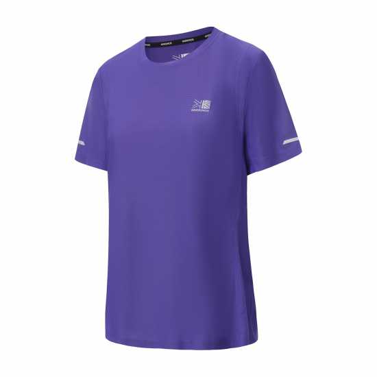 Karrimor Дамска Блуза Къси Ръкави Short Sleeve T Shirt Ladies Liberty Purple 