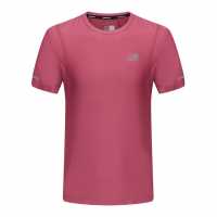 Karrimor Дамска Блуза Къси Ръкави Short Sleeve T Shirt Ladies Розово лилаво Атлетика
