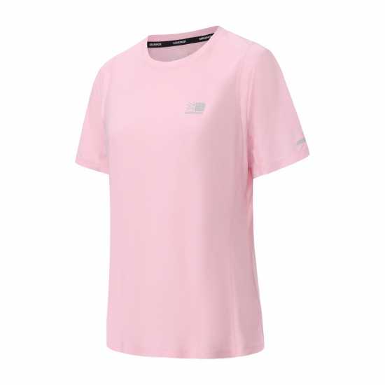 Karrimor Дамска Блуза Къси Ръкави Short Sleeve T Shirt Ladies Pink Mist 