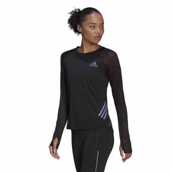 Adidas Adizero Long-Sleeve Performance Running Top  