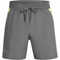 Under Armour LAUNCH PRO 2n1 7'' SHORTS Grey Мъжки дрехи за бягане