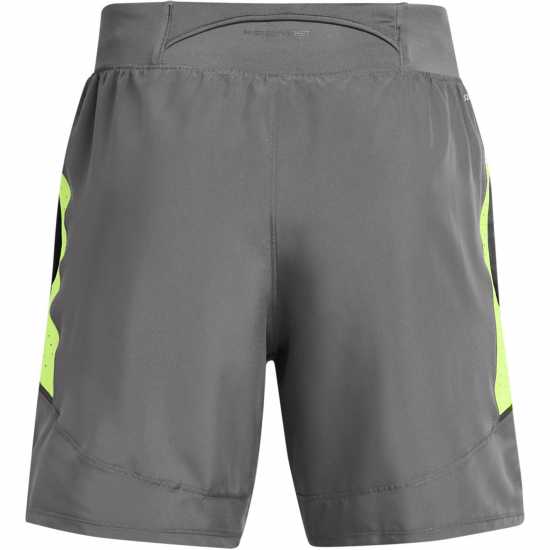 Under Armour LAUNCH PRO 2n1 7'' SHORTS Grey Мъжки дрехи за бягане
