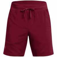 Under Armour LAUNCH PRO 2n1 7'' SHORTS Red Мъжки дрехи за бягане