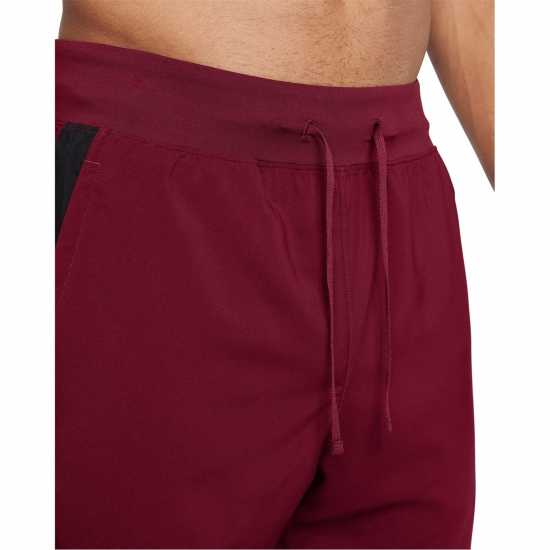 Under Armour LAUNCH PRO 2n1 7'' SHORTS Red Мъжки дрехи за бягане