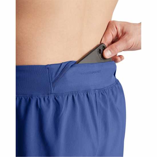 Under Armour LAUNCH PRO 2n1 7'' SHORTS Синьо Мъжки дрехи за бягане