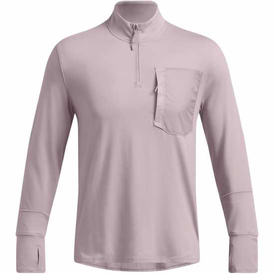 Under Armour Trail Quarter Zip Sn99 Grey Мъжки дрехи за бягане