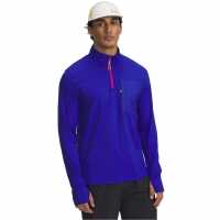 Under Armour Men's Long-Sleeve Performance Running Top Синьо 