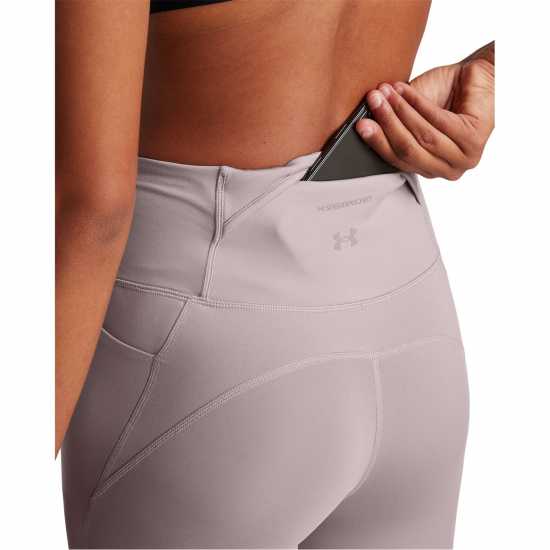 Under Armour Armour Ua Launch Elite Ankle Tights Running Tight Womens Сиво Дамски клинове за фитнес