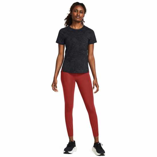 Under Armour Armour Ua Launch Elite Ankle Tights Running Tight Womens Orange Дамски клинове за фитнес
