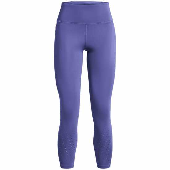 Under Armour Armour Ua Launch Elite Ankle Tights Running Tight Womens Purple Дамски клинове за фитнес