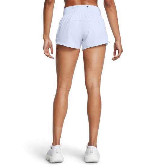 Under Armour Armour Ua Launch Pro 3'' Shorts Running Short Womens Синьо Дамски клинове за фитнес