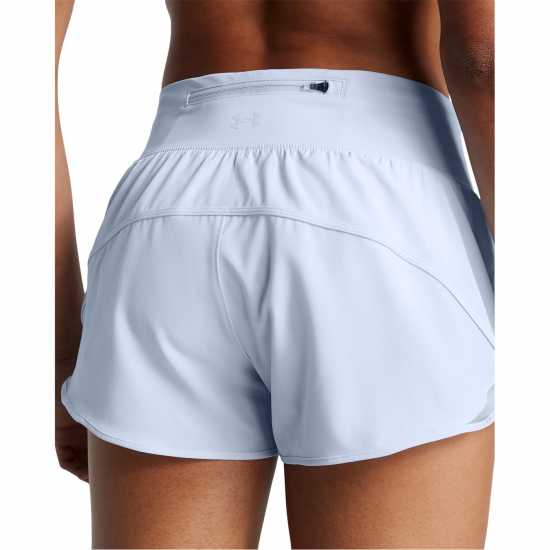 Under Armour Armour Ua Launch Pro 3'' Shorts Running Short Womens Синьо Дамски клинове за фитнес