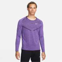 Nike Мъжка Блуза За Бягане Dri-Fit Techknit Long Sleeve Running T Shirt Mens  Мъжки ризи