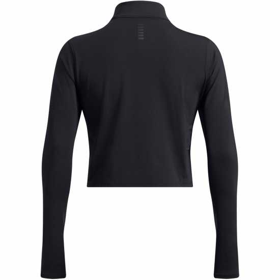 Under Armour Women's Launch Elite Half-Zip Long-Sleeve Performance Top Black 