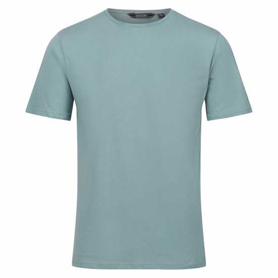 Regatta Tait Coolweave T-Shirt Ivy Moss Мъжко облекло за едри хора