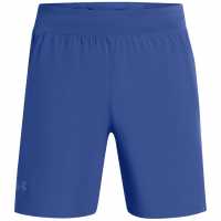 Under Armour Launch Elite 7'' Shorts Mens Техно синьо Мъжки дрехи за бягане