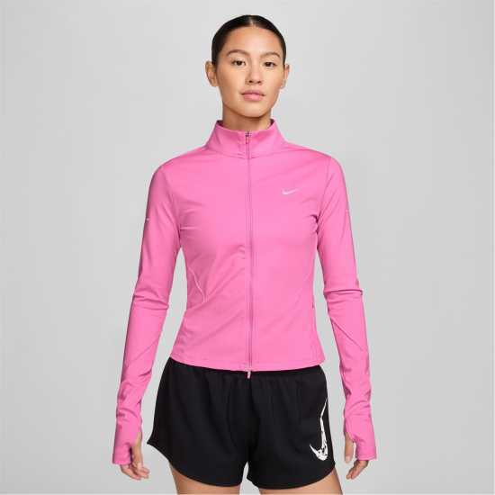 Nike Swift Fz Top Ld53 Playful Pink Дамски дрехи за бягане