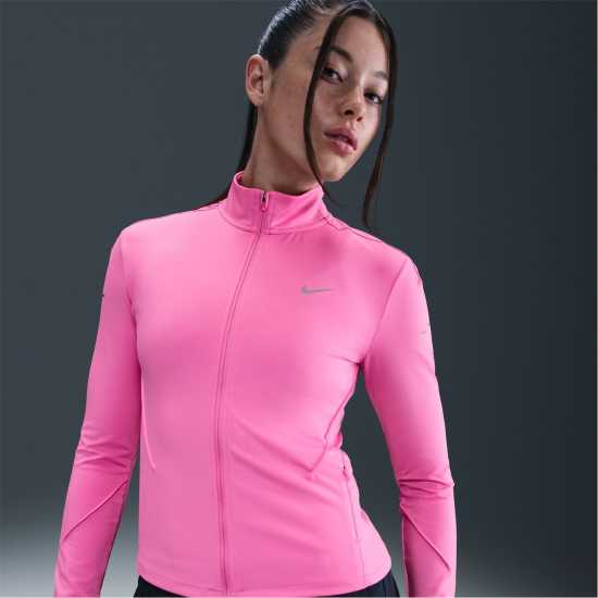 Nike Swift Fz Top Ld53 Playful Pink Дамски дрехи за бягане