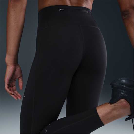 Nike Tempo High-Waisted 7/8 Running Leggings Womens Черно 