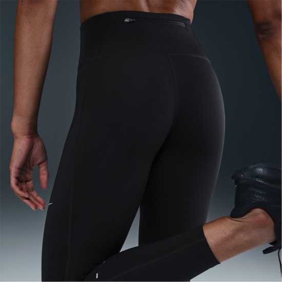 Nike Tempo High-Waisted 7/8 Running Leggings Womens Черно Nike Tempo High-Waisted 7/8 Running Leggings Womens Черно