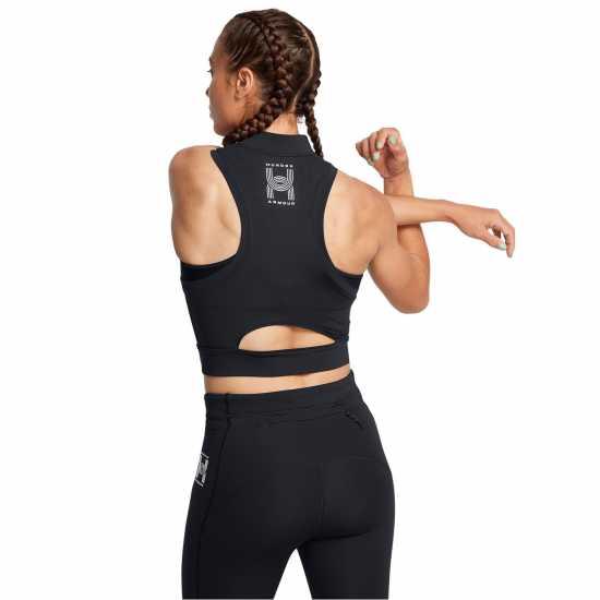 Under Armour Run Tank Ld99 Black Дамски дрехи за бягане