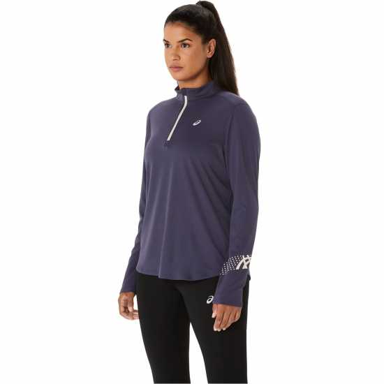 Asics Icon 1/2 Zip Ls Top Running Womens  